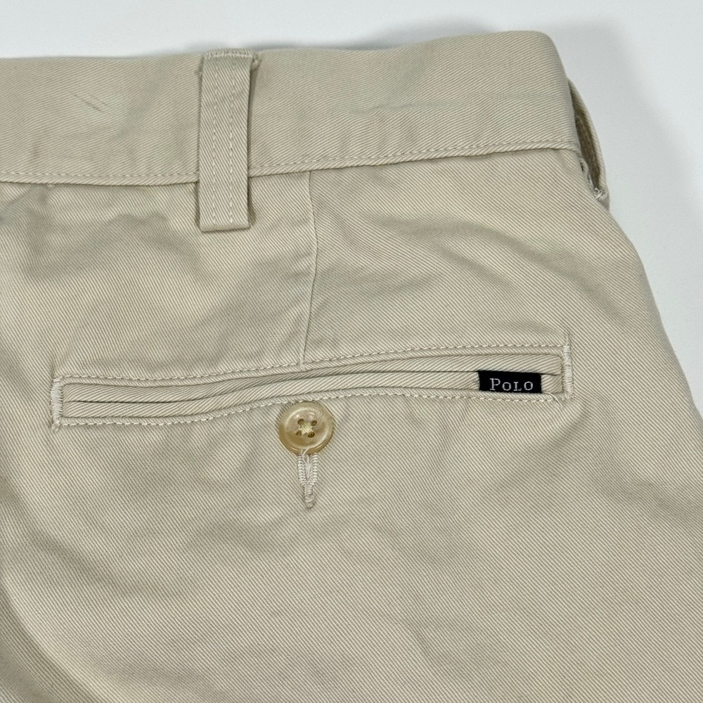 Polo Ralph Lauren Mens Chinos Pants 34x32 Khaki Classic Fit 100% Cotton Casual - Picture 5 of 16